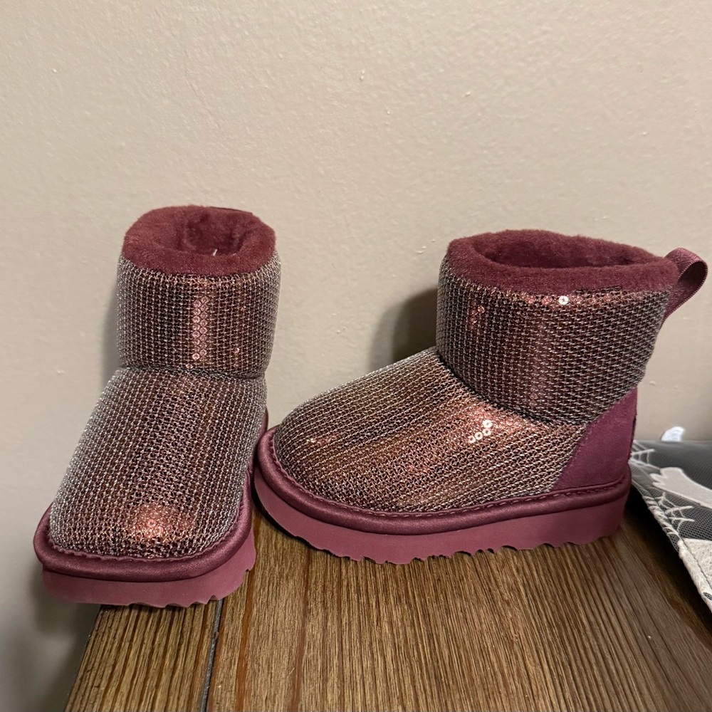 Uggs with sequins
